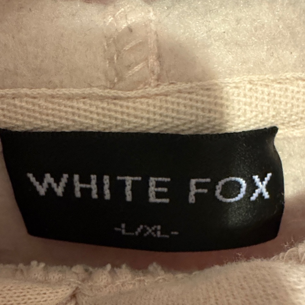 White Fox Boutique Soft Pink Hoodie - Picture 3 of 3